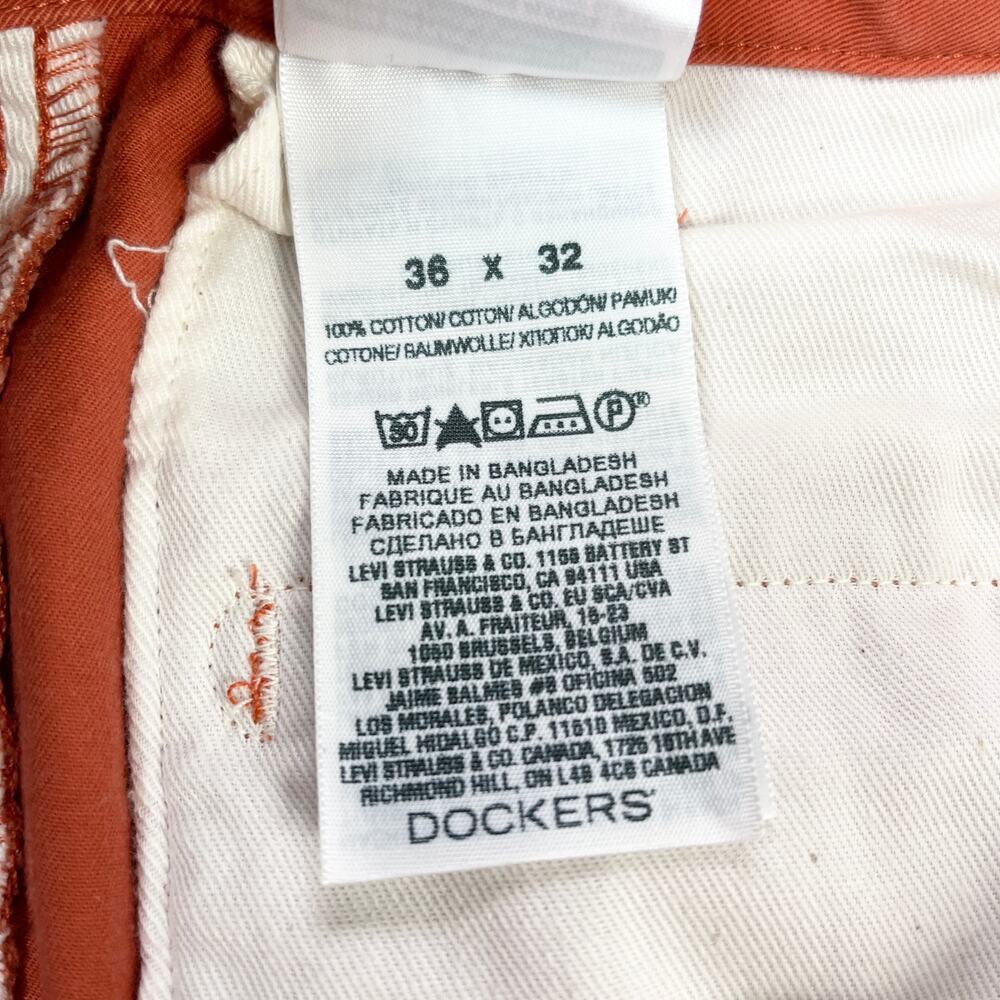 Men's Orange Pants - Picture 9 of 11